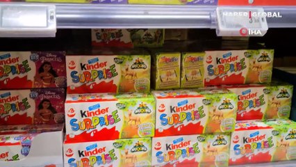 Kinder ürünleri Salmonella skandalının ardından raflara geri döndü