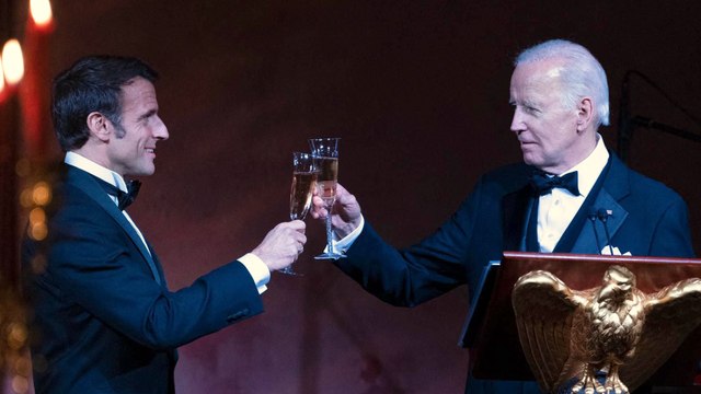 «Vive la France !» : les couples Biden et Macron réunis pour un dîner d'Etat à la Maison Blanche