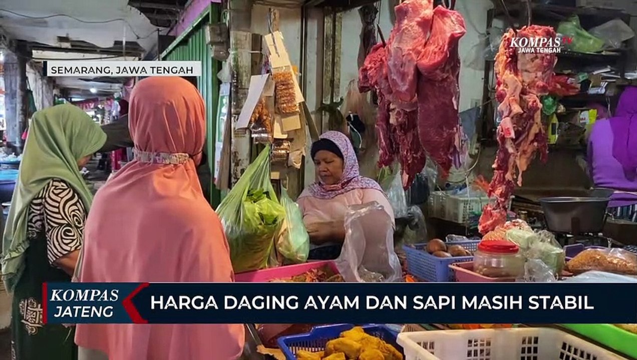Harga Daging Ayam dan Sapi Masih Stabil