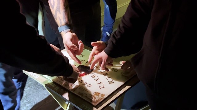 King's Lynn's Into The Shadows Paranormal Investigation Group use Ouija Board to speak to spirits