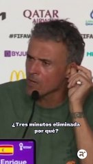 Luis Enrique no sabía que España había estado eliminada durante unos minutos / RELEVO