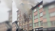 Sivas'ta korkutan yangın: Bir kişi yanmaktan son anda kurtarıldı