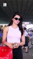 Urvashi Rautela Poses For Paps At Airport