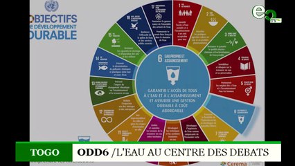 ODD6 -Togo : L'eau est au centre des discussions des partenaires techniques et financiers
