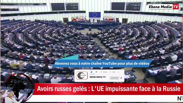 Avoirs russes gelés - La Russie gagne une nouvelle bataille face à l'UE et les USA