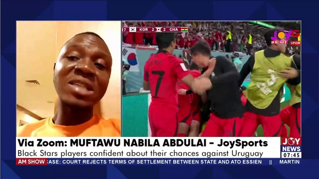 2022 World Cup: Black Stars confident about their chances against Uruguay - AM Sports with Abigail Sena Sosu on JoyNews (2-12-22)