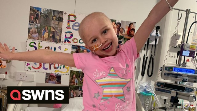 Girl with rare genetic condition entertaining MILLIONS with cute dance routines with her nurses