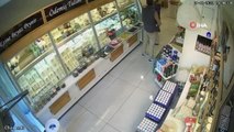 İzmir'de iş yerinden hırsızlık: Hem çikolata çaldı hem de tırnakçılık yapmaya çalıştı