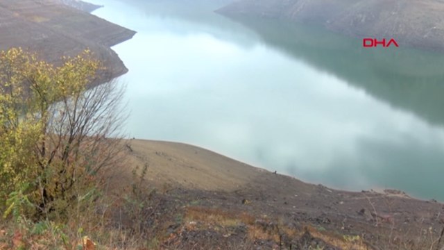 Yuvacık Barajı'nda su seviyesi yüzde 17'ye düştü