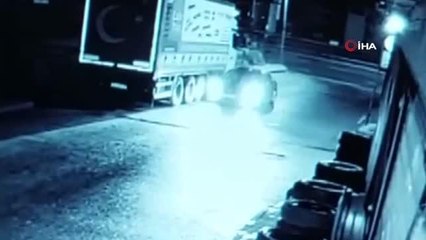 Kartal'da park halindeki tırın deposundan 600 litre mazot çaldılar