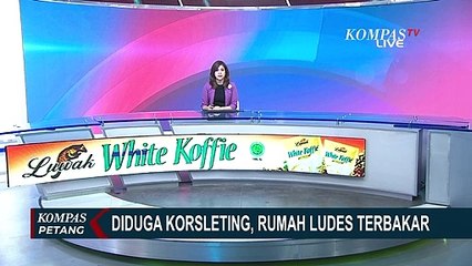 Download Video: Rumah 2 Lantai di Jatinegara Ludes Terbakar, Api Diduga Muncul Akibat Korsleting Listrik