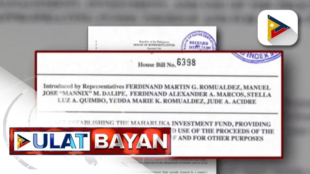 Maharlika Investments Fund Bill, target maipasa ng Kamara sa huling pagbasa sa Dec. 12
