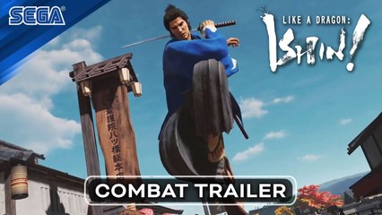 Download Video: Tráiler centrados en los combates de Like a Dragon: Ishin!