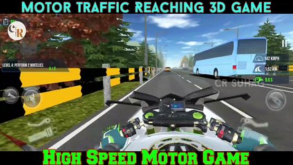 Motor Traffic 3D Reaching Game| kids video game