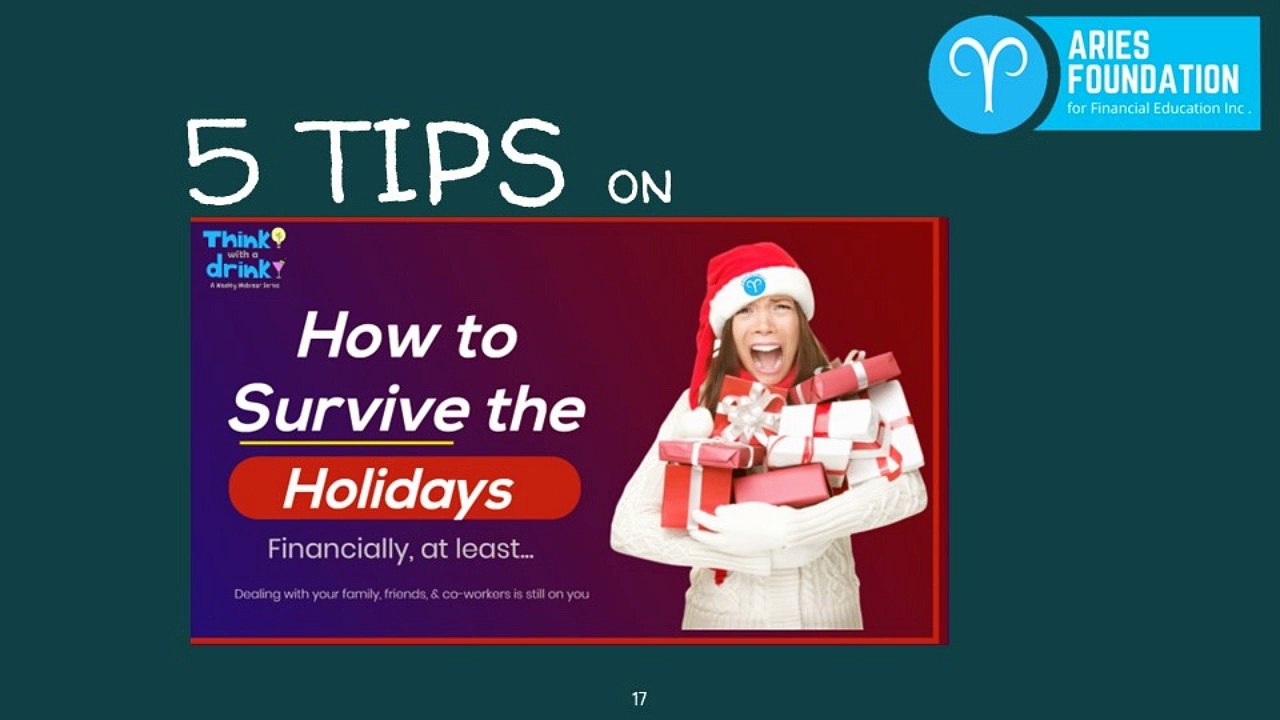 5 Tips to Survive the Holidays, financially at least