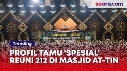Profil Tamu 'Spesial' Reuni 212 di Masjid At-Tin: Anak Soeharto sampai Rizieq Shihab