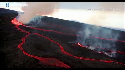 Download Video: El volcán Manua Loa, en Hawai, continúa en erupción