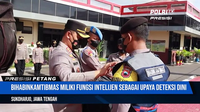 Serahkan Kaporlap Dan Penghargaan Kapolres Sukoharjo Apresiasi Tugas Bhabinkamtibmas