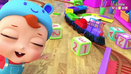 El Tren de los Colores - Canción para aprender los colores - Little Angel Español