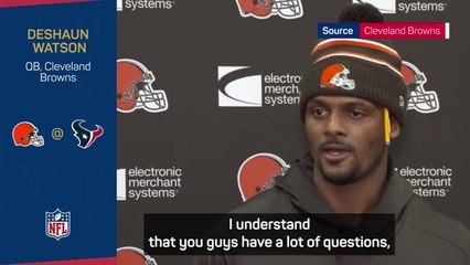 'I'm not worried about the atmosphere' - Deshaun Watson