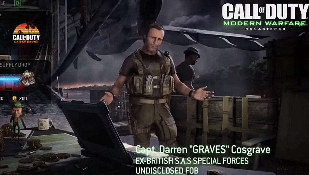 COD Modern Warfare Remastered (2016) vs. COD Modern Warfare II Comparison  GRAVES (2022)