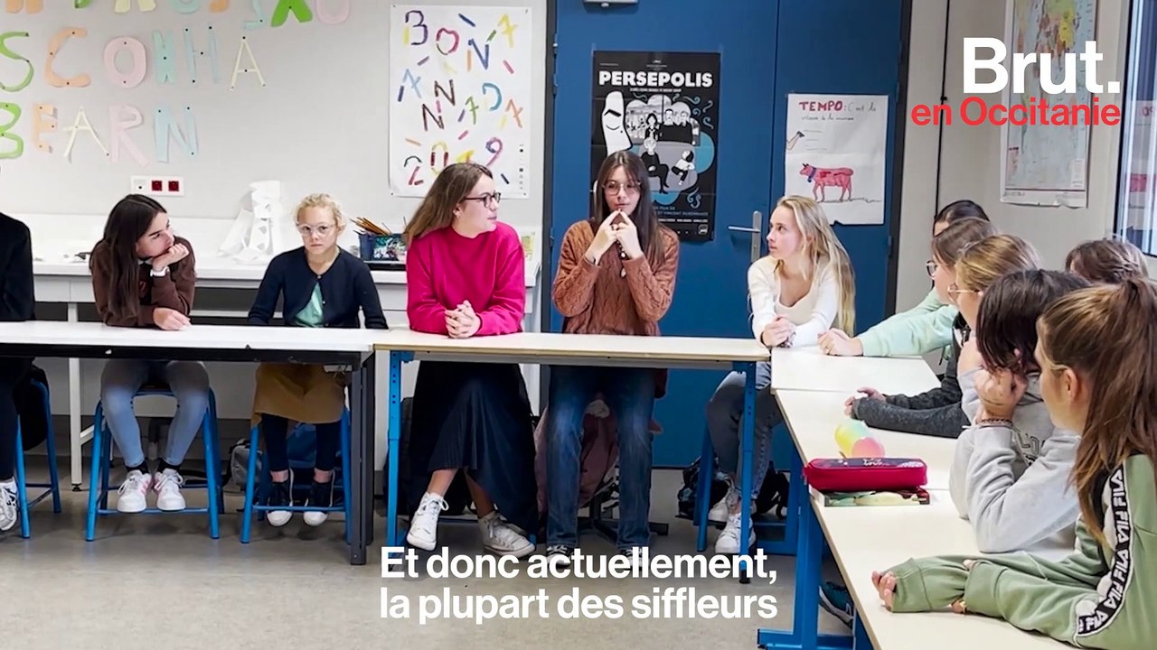 Ces collégiens apprennent la langue sifflée occitane