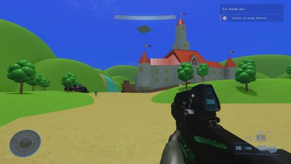 Mario dans Halo Infinite