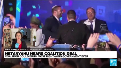 Netanyahu reaches coalition deal with far-right Religious Zionism party