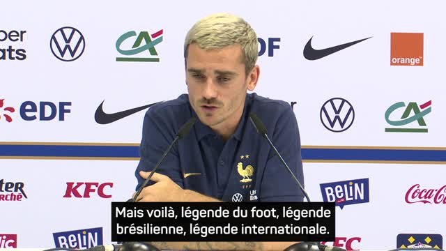 France - Griezmann : Pelé est une légende du foot, légende brésilienne, légende internationale