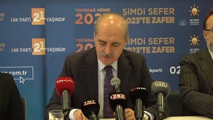 Kurtulmuş: "Kararlılıkla teröre karşı mücadelemize devam ediyoruz"