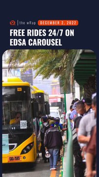 EDSA Carousel Libreng Sakay program starts 24/7 operations