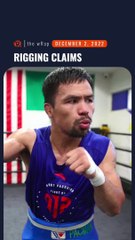 Pacquiao denies cheating amid Filipino ref rigging claims: ‘His problem not mine’