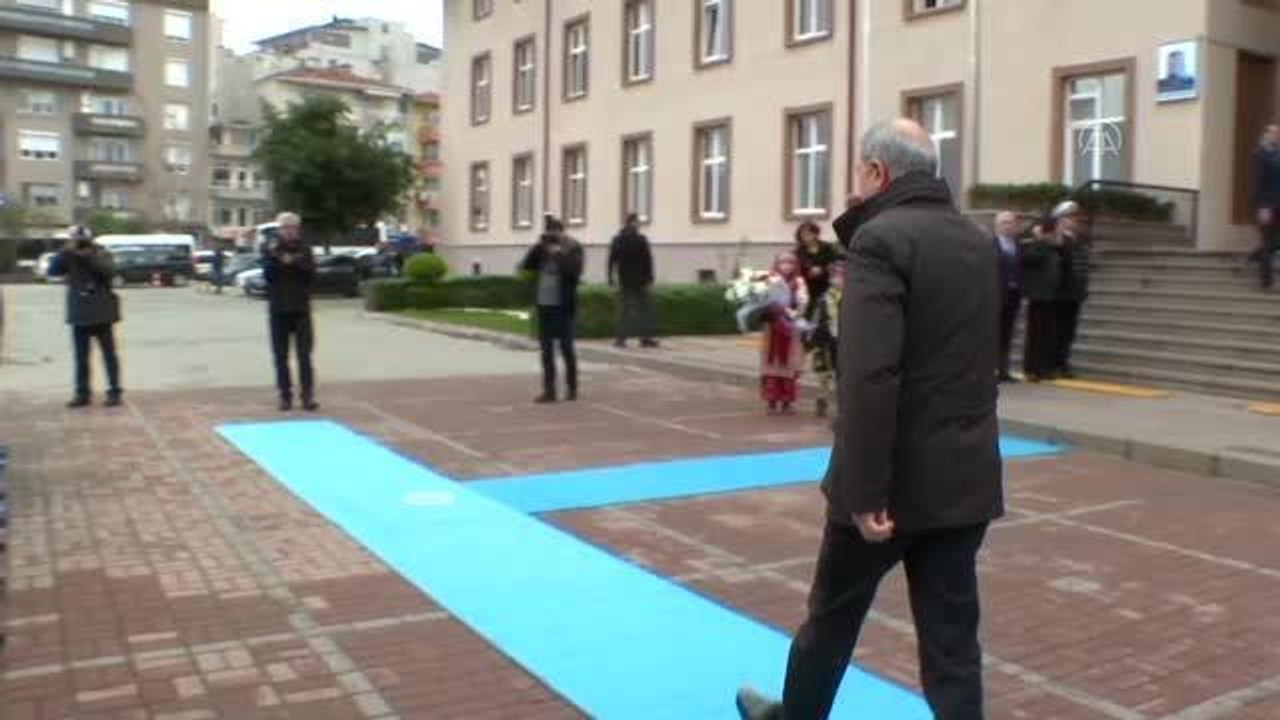 ÇANAKKALE - Milli Savunma Bakanı Akar, Çanakkale Valiliğini ziyaret etti