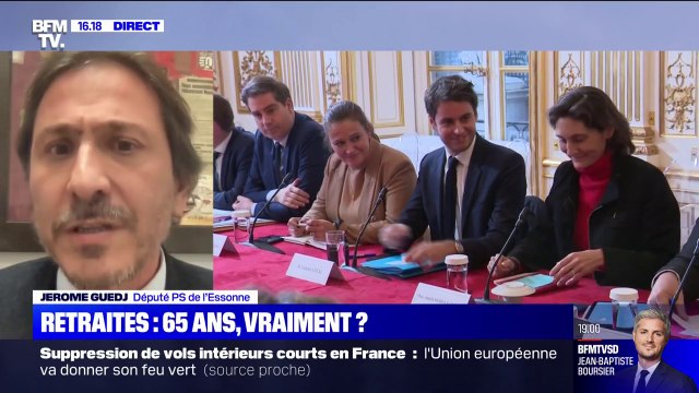 Réforme des retraites: C'est du mauvais Sarkozy selon Jérôme Guedj, député PS de l'Essonne