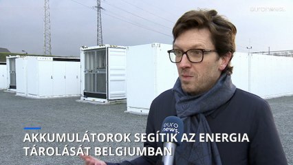 Belgiumban hatalmas akkumulátorteleppel próbálják raktározni a megújulókból érkező áramot