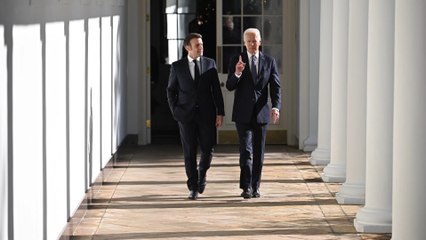 International : Joe Biden et Emmanuel Macron sur la même longueur d'ondes