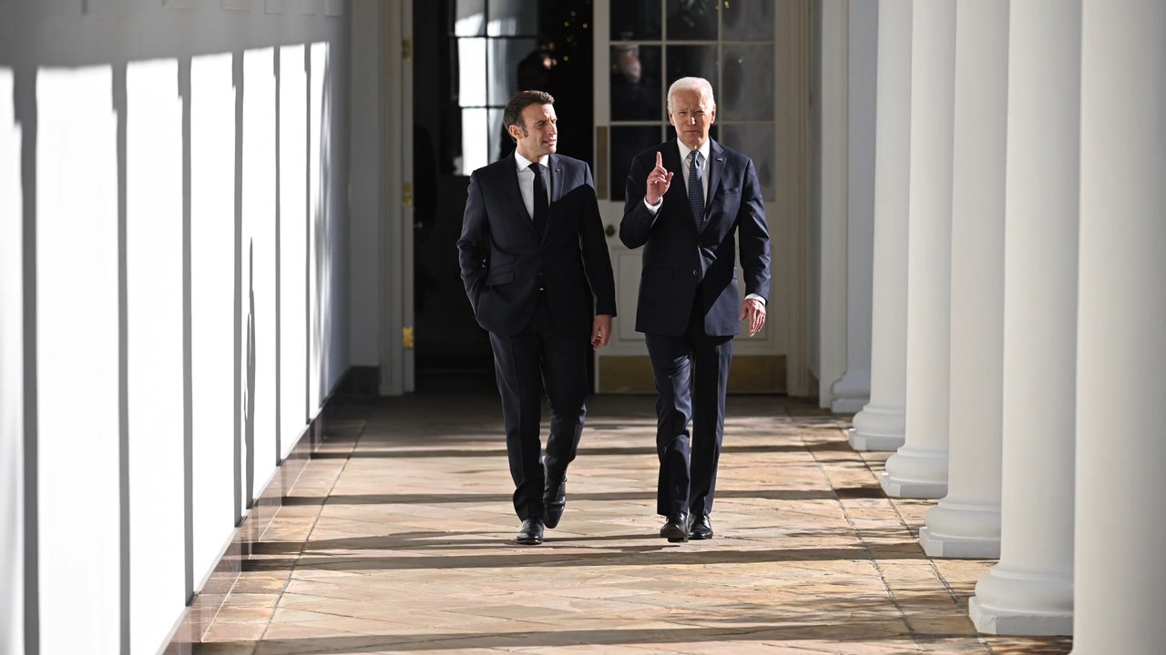 International : Joe Biden et Emmanuel Macron sur la même longueur d'ondes