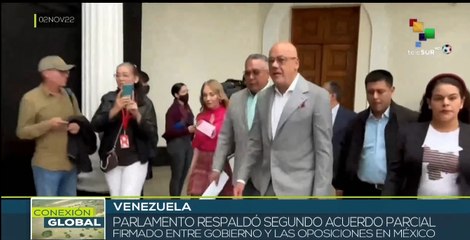 Conexión Global 02-12: Parlamento de Venezuela respalda acuerdo entre el gobierno y la oposición