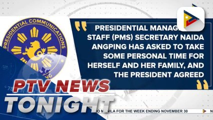 Presidential Management Staff Sec. Nadia Angping's request for time with family approved: Palace