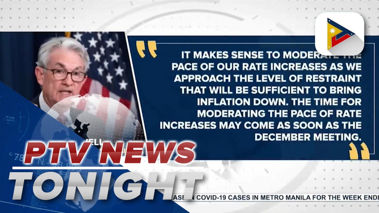 Fed's Powell hints at less severe interest rate hikes as soon as December