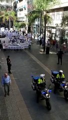Manifestación de los médicos en Santa Cruz de Tenerife - Mesa de Confluencia