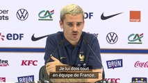 France - Griezmann rend hommage à Deschamps : 