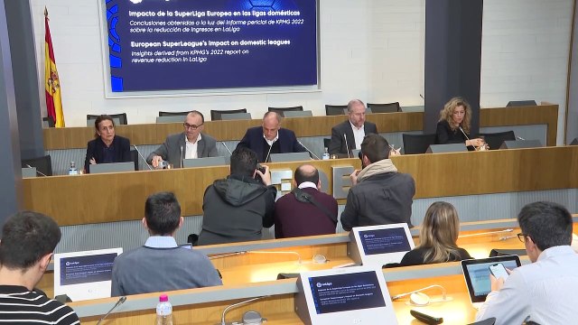 Tebas advierte que la Superliga destruiría a medio plazo las ligas domésticas