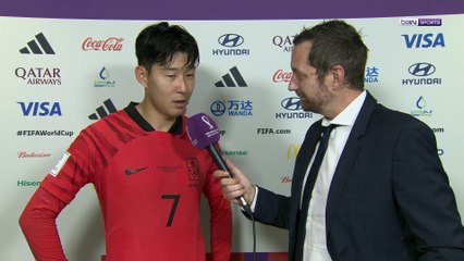 Heung-Min Son : "C'était un match incroyable"