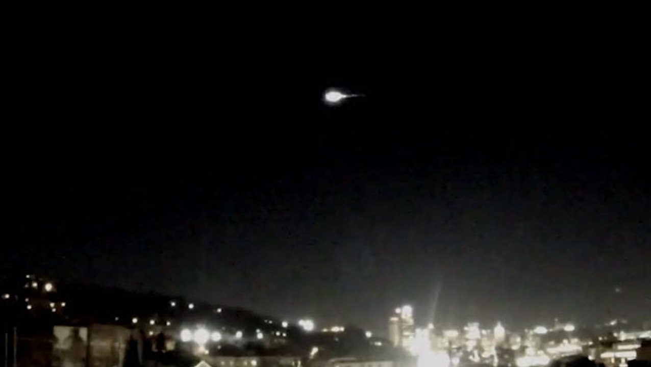 Sky camera spots meteor over downtown Pittsburgh