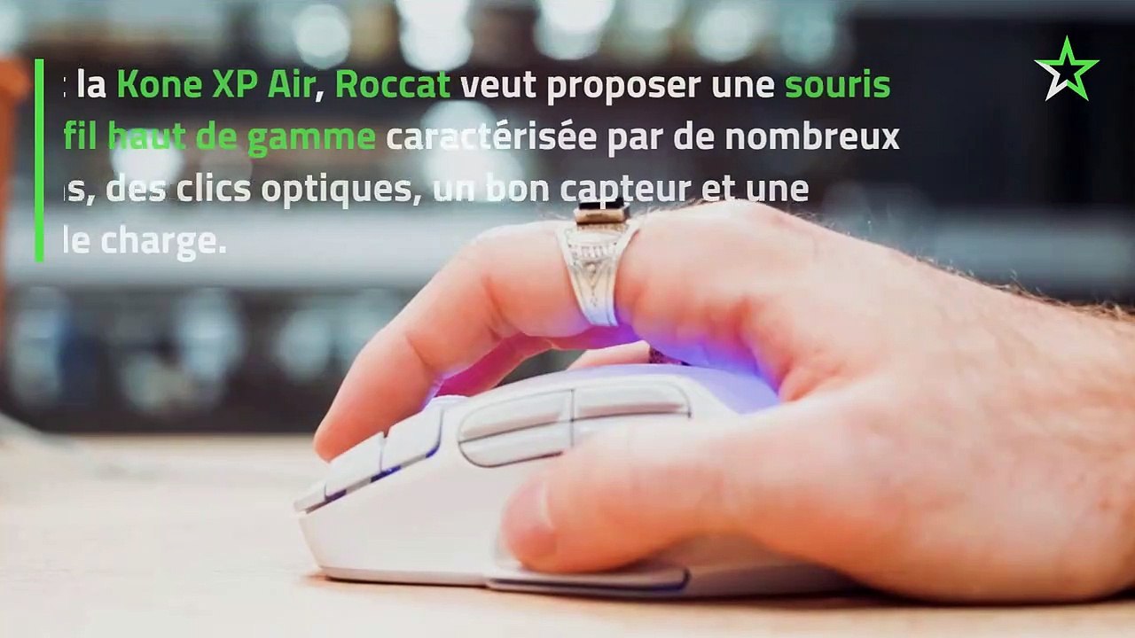 Test Roccat Kone XP Air : une souris haut de gamme pour les "konnaisseurs"