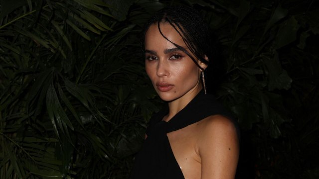 Zoë Kravitz Rang In Her 34th Birthday While Wearing a Side Boob-Baring LBD