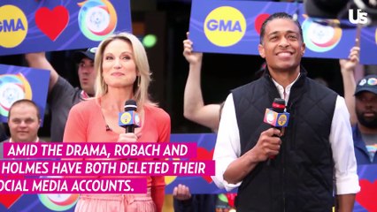 Amy Robach and T.J. Holmes Return to Set of 'GMA3'