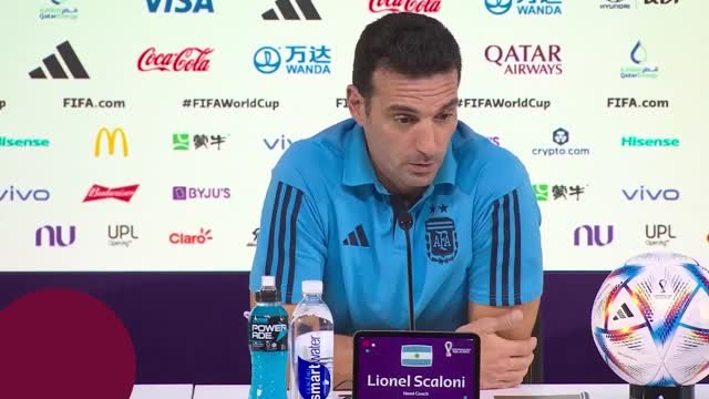 Argentine - Scaloni déconcerté par l'utilisation de la VAR : C'est difficile à digérer