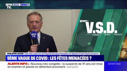 "Je ne sais pas comment nous allons passer l'hiver" s'inquiète Philippe Juvin, chef des urgences de l'hôpital Georges-Pompidou et député LR